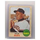 Willie Mays 1968 Topps *crease