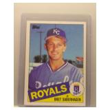 Bret Saberhagen 1985 Topps rookie