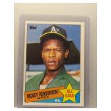 Rickey Henderson 1985 Topps All-Star