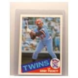 Kirby Puckett 1985 Topps rookie
