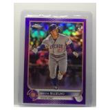 Seiya Suzuki 2022 Topps Chrome rookie *purple...