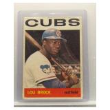 Lou Brock 1964 Topps *See back