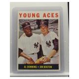 Al Downing & Jim Bouton 1964 Topps