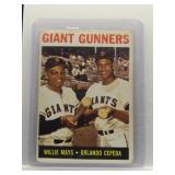 Willie Mays & Orlando Cepeda 1964 Topps