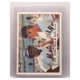 Willie Mays & Herb Score 1975 SSPC
