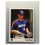 Craig Biggio 1989 Upper Deck rookie