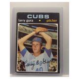 Larry Gura 1971 Topps rookie