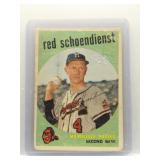 Red Schoendienst 1959 Topps