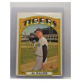 Al Kaline 1972 Topps *crease