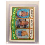 Tom Seaver, Jenkins 1972 Topps leaders
