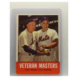 Casey Stengel & Gene Woodling 1963 Topps
