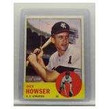 Dick Howser 1963 Topps