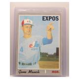 Gene Mauch 1970 Topps
