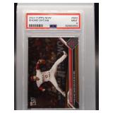 Shohei 2023 Topps Now pitching PSA 9