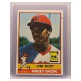 Jim Rice 1976 Topps rookie cup
