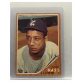 Norm Bass 1962 Topps rookie
