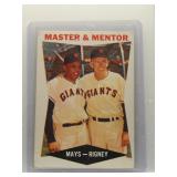 Willie Mays Master & Mentor 1961 Topps