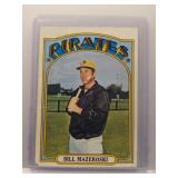 Bill Mazeroski 1972 Topps