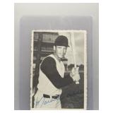 Maury Wills 1969 Topps Deckle