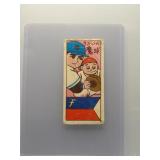 Batter & Catcher 1960s Menko Japanese cartoon