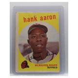 Hank Aaron 1959 Topps