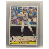 Alan Trammell 1979 Topps first solo