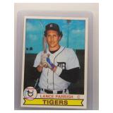 Lance Parrish 1979 Topps first solo