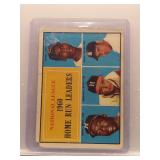 Hank Aaron, Ernie Banks, Eddie Mathews 1961...