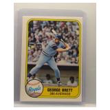 George Brett 1981 Fleer .390
