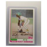 Rickey Henderson 1982 Topps