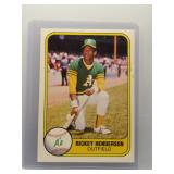 Rickey Henderson 1981 Fleer