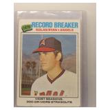 Nolan Ryan 1977 Topps Record Breaker