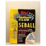 1993 Stadium Club Series 3 Baseball Sealed Pack