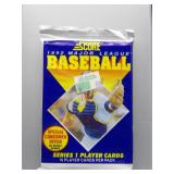 1992 Score Baseball Series 1 Sealed Pack