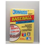 1991 Donruss Baseball Sealed Wax Pack
