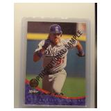 Mike Piazza 1994 Leaf Promotional Sample