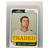 Lou Piniella 1974 Topps Traded