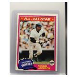 Reggie Jackson 1981 Topps All-Star