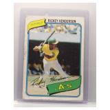 Rickey Henderson 1980 Topps rookie