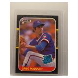 Greg Maddux 1987 Donruss rookie