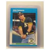 Jose Canseco 1987 Fleer