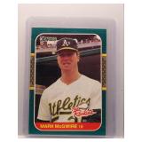 Mark McGwire 1987 Donruss The Rookies