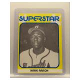 Hank Aaron 1980 TCMA Superstars