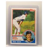 Wade Boggs 1983 Topps rookie
