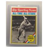 Rogers Hornsby 1976 Topps All-Time All-Stars