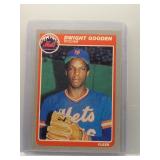 Dwight Gooden 1985 Fleer rookie
