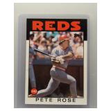 Pete Rose 1986 Topps #1