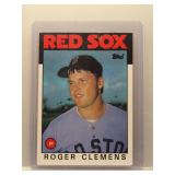 Roger Clemens 1986 Topps