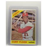 Curt Flood 1966 Topps