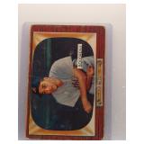 Lou Boudreau 1955 Bowman *crease
